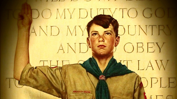 Boy Scout - Normal Rockwell