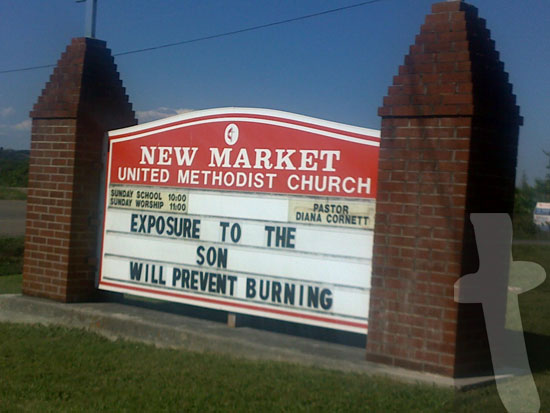 Exposure to the Son Will Prevent Burning