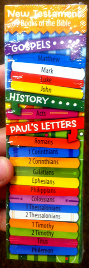 Books of the New Testament - Gospels, History & Paul's Letters - Bookmarks