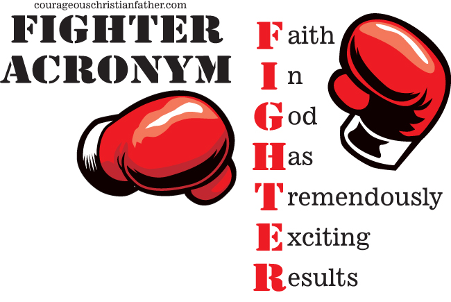 Fighter Acronym - Faith In God Has Tremendously Exciting Results