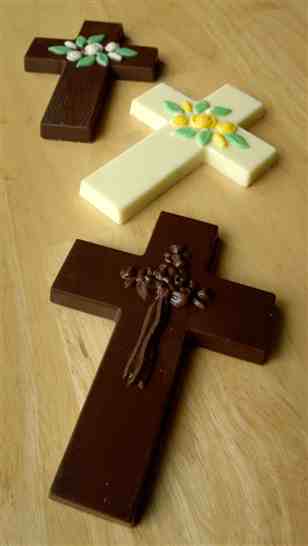 Easter Chocolate Crosses
