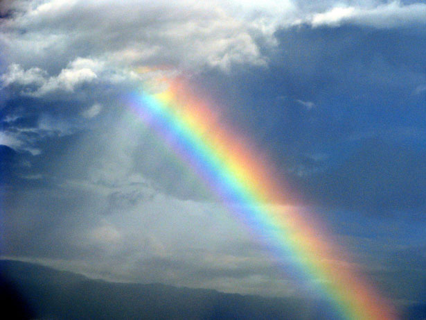 The rainbow is a covenant from God