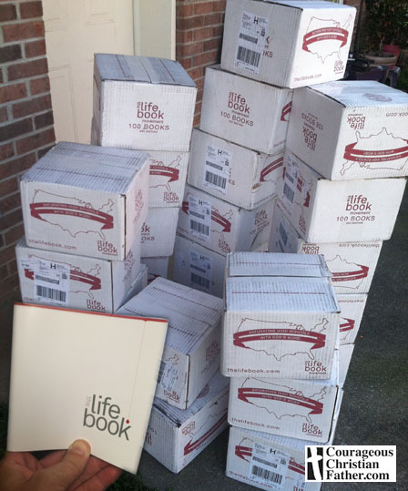 The shipment of the life book - now to saturate these (thelifebook)