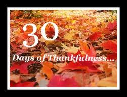 30 Days of Thanksgiving Day 7
