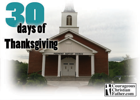 30 Days of Thanksgiving: Piedmont Baptist Church