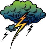 lightening clipart by Metro Creative Services