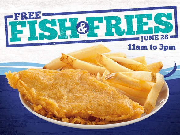 Free Fish & Fries – Dads take your kids!