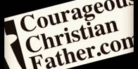 Courageous Christian Father Logo