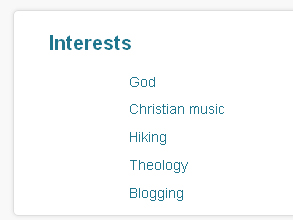 God Profile