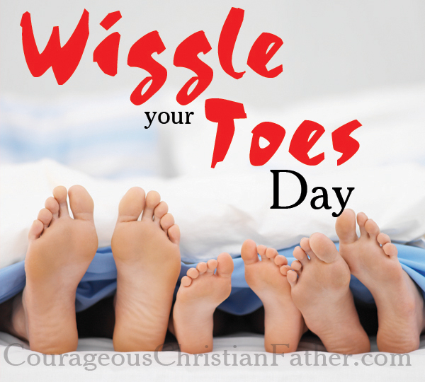 Wiggle Your Toes Day