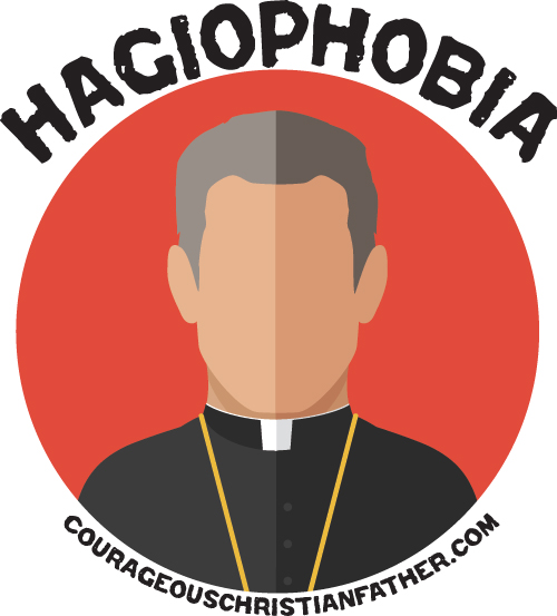Hagiophobia - Fear of saints or holy things. #Hagiophobia