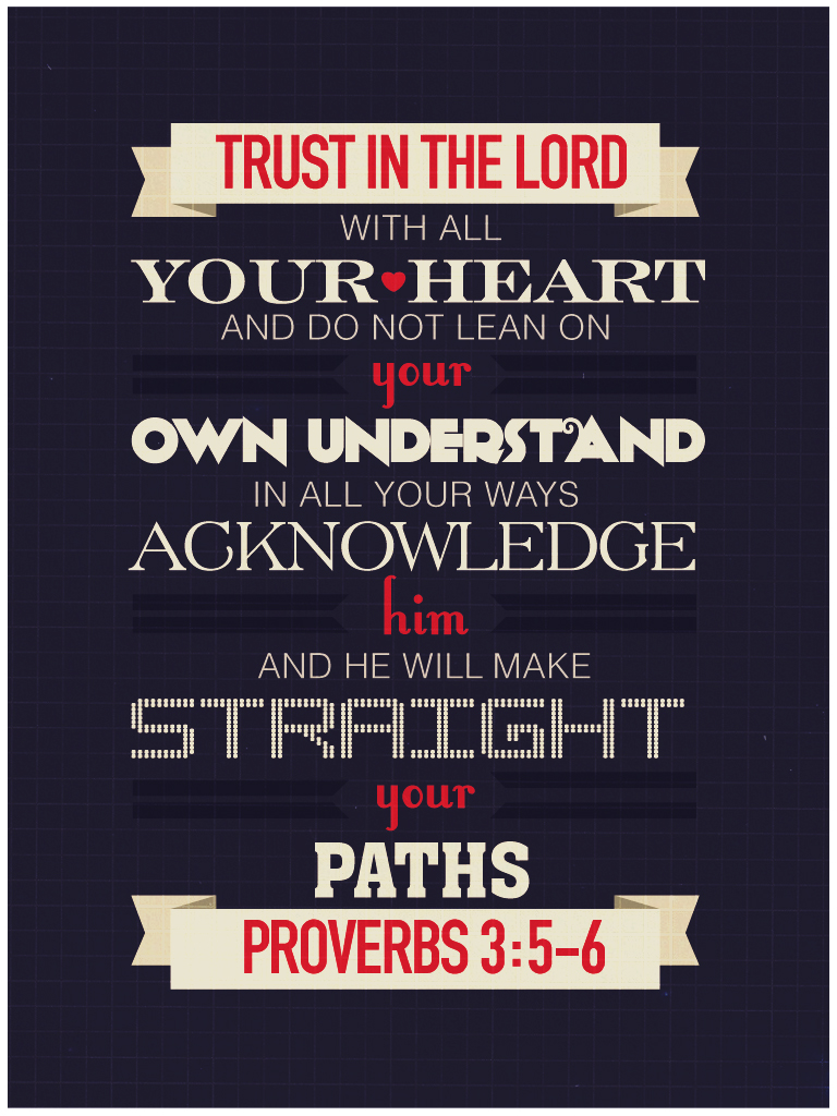 Proverbs 3:5-6