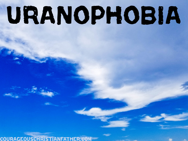 Uranophobia or Ouranophobia - Fear of Heaven or the sky. #Uranophobia #Ouranophobia