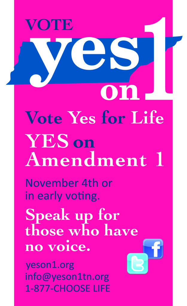 Yes On 1 Poster