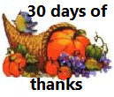 30 Days of Thanksgiving: Day 24