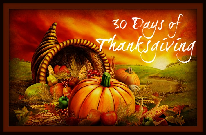 30 Days of Thanksgiving: Day 27