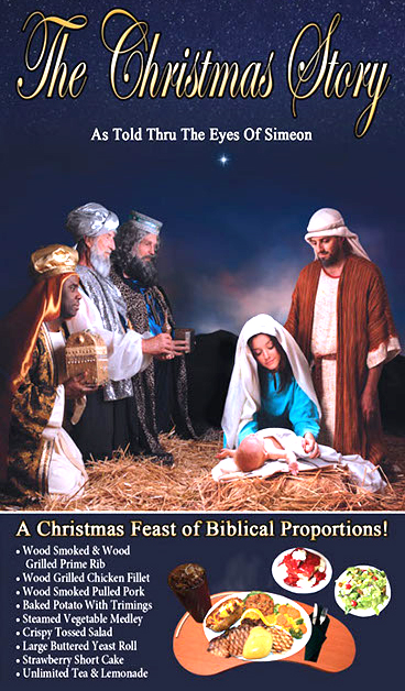 Biblical Times Dinner Theater - The Christmas Story Flyer