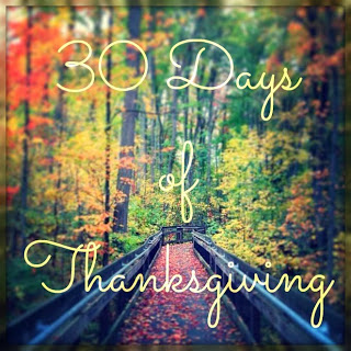 30 Days of Thanksgiving: Day 23