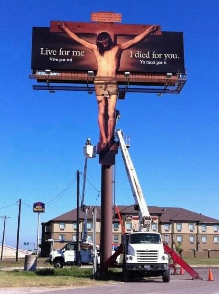 Jesus Billboard