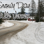 Snowy Day Bible Verses Christmas Blog Post