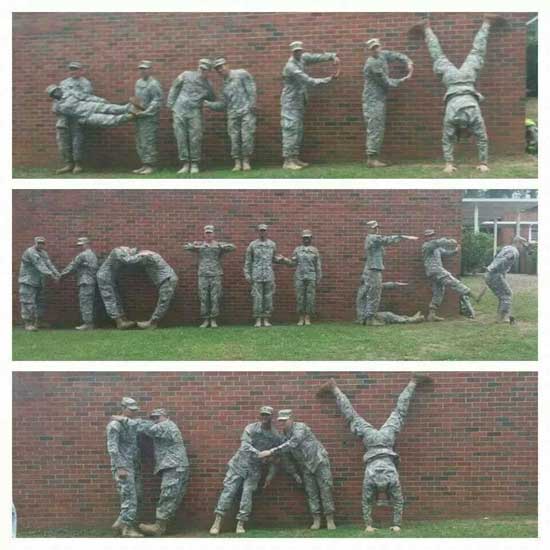 Happy Mother’s Day Military Style