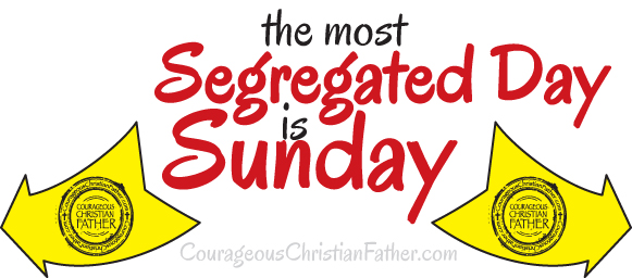 The Most Segregated Day is Sunday