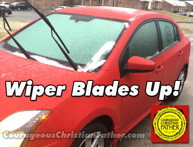 Wiper Blades Up!