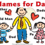 Names for Dad (Free Printable)