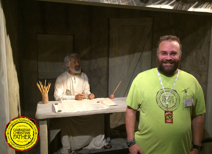 The Apostle Paul and Steve at the Creation Museum