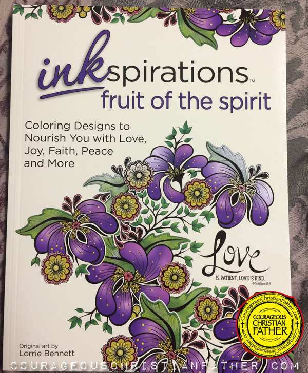 InkSpiration Fruit of the Spirit Adult Coloring Book - Cover