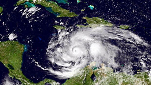 actually satellite hurricane Matthew