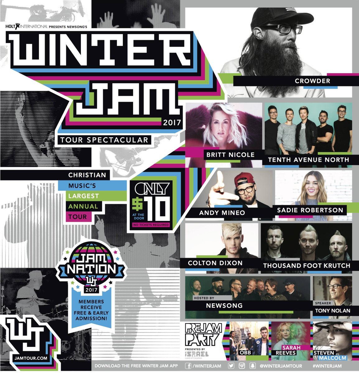 Winter Jam 2017 Poster #WinterJam