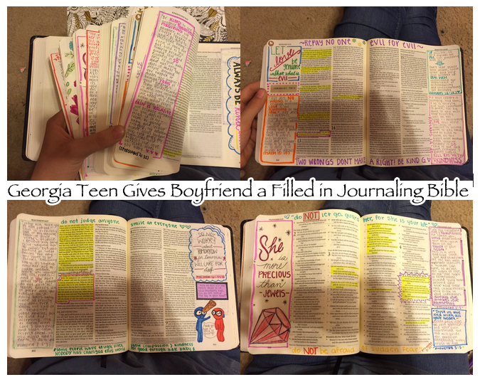 Georgia Teen BF Journaling Bible Christmas