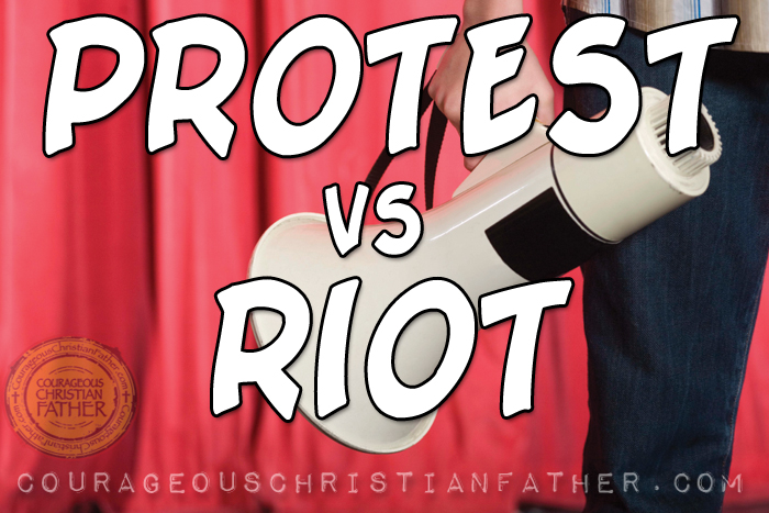 Protest vs Riot - There is a difference between a PROTEST and a RIOT. It Seems today the world has them backwards. #Protest #Riot #Protests #Riots