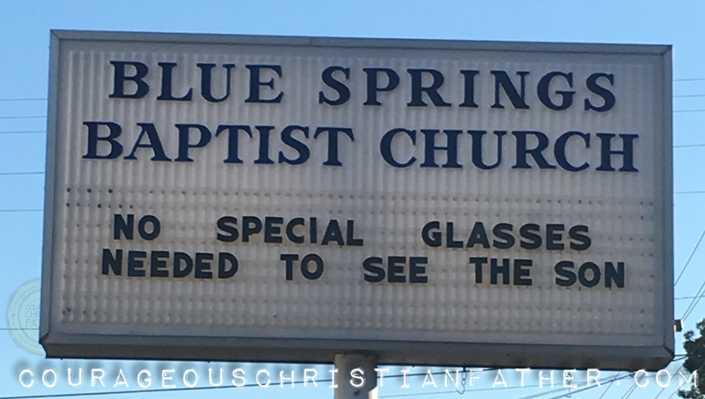 No Special Glasses Needed To See The Son (Blue Springs Baptist Church Rutledge, TN)