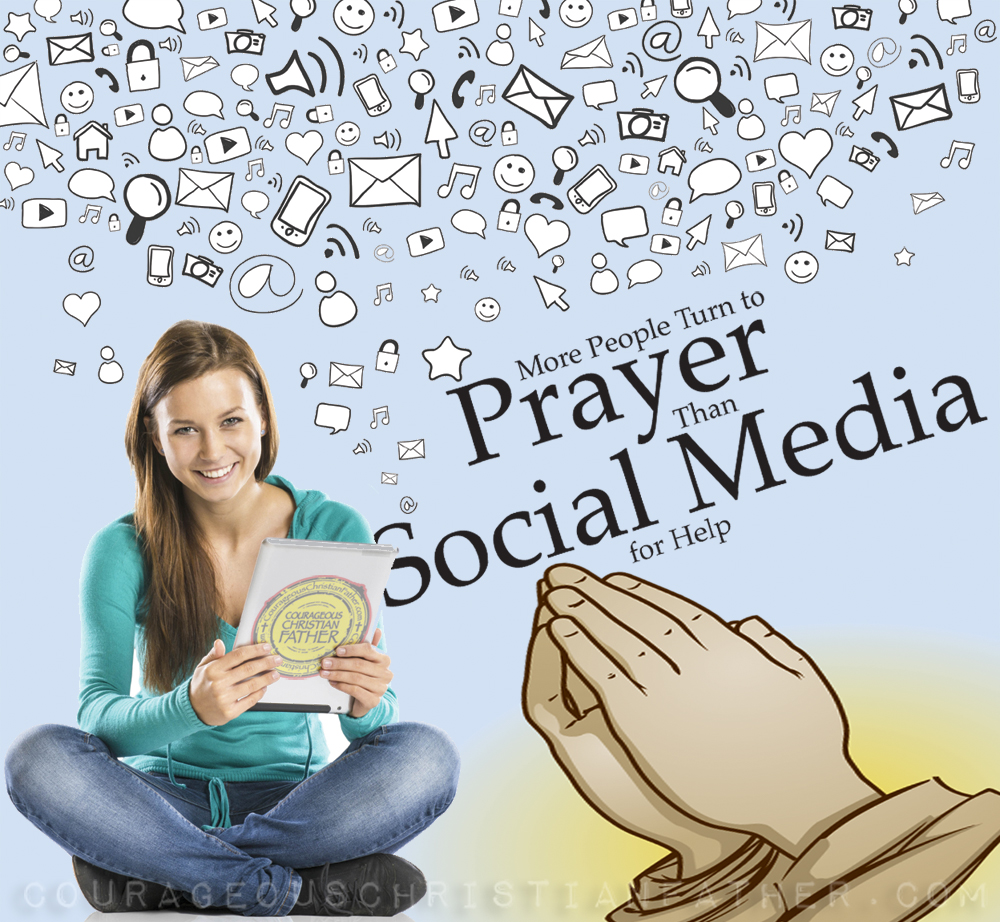 More People Turn To Prayer Than Social Media