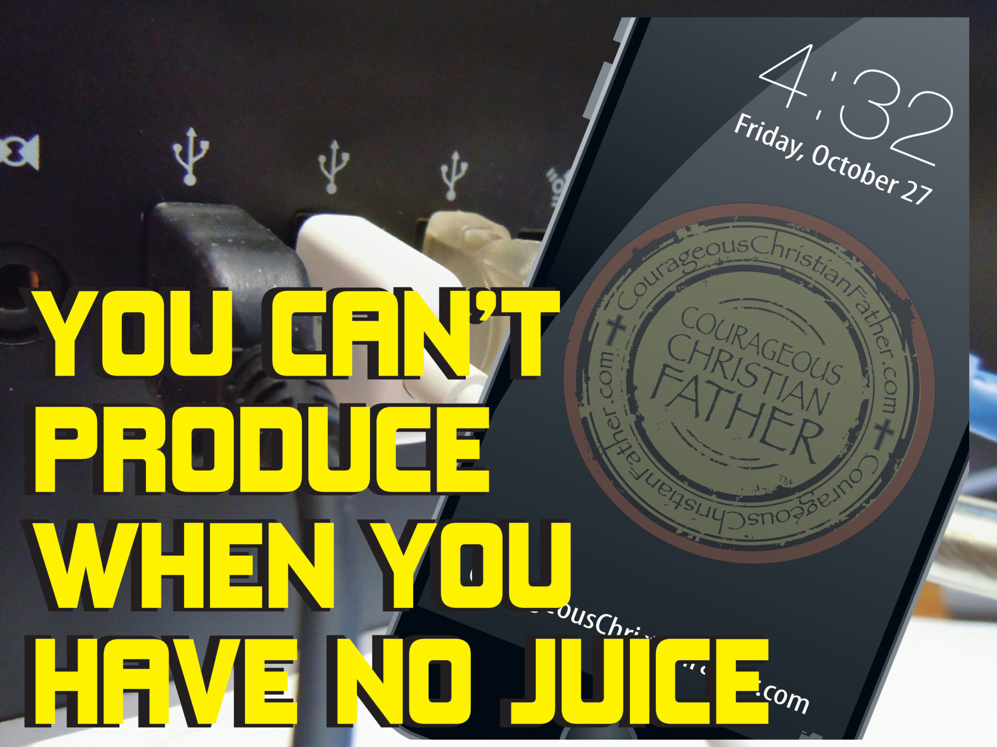 You can't produce when you have no juice
