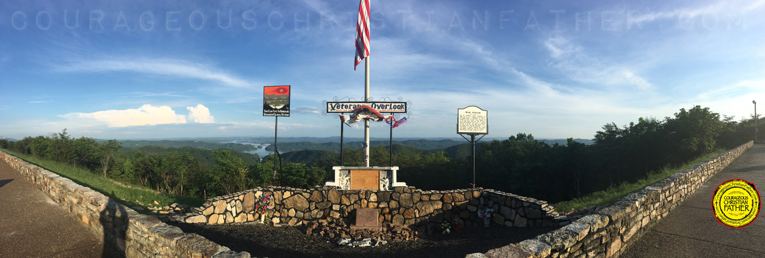 Veterans Overlook (Clinch Mountain - Bean Station, TN) #VeteransOverlook