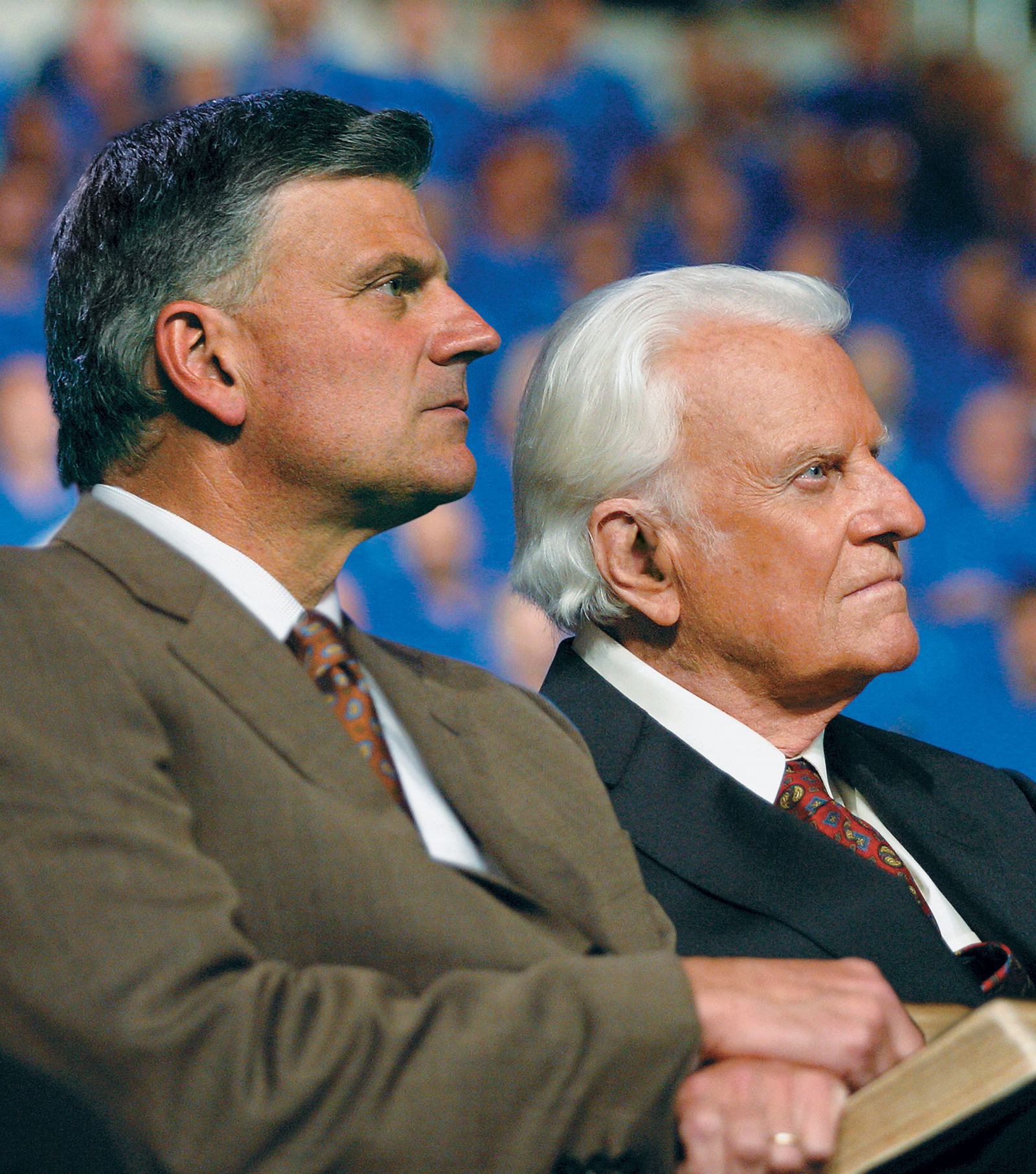 Franklin Graham and his father, Billy Graham.Statement from Franklin Graham About Billy Graham’s 99th Birthday
