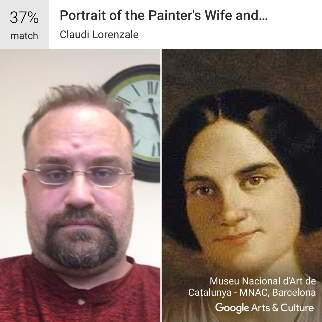 Portrait of the Painter's Wife and Children - Google Art and Culture App #MuseumDoppelganger #Doppelganger