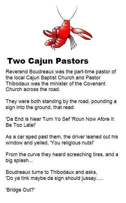 Two Cajun Pastors - Da End Is Near