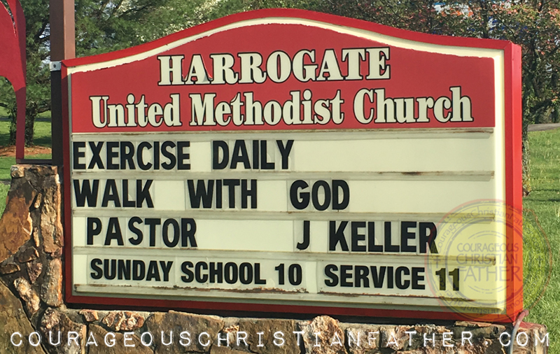 Exercise Daily Walk with God - Harrogate United Methodist Church