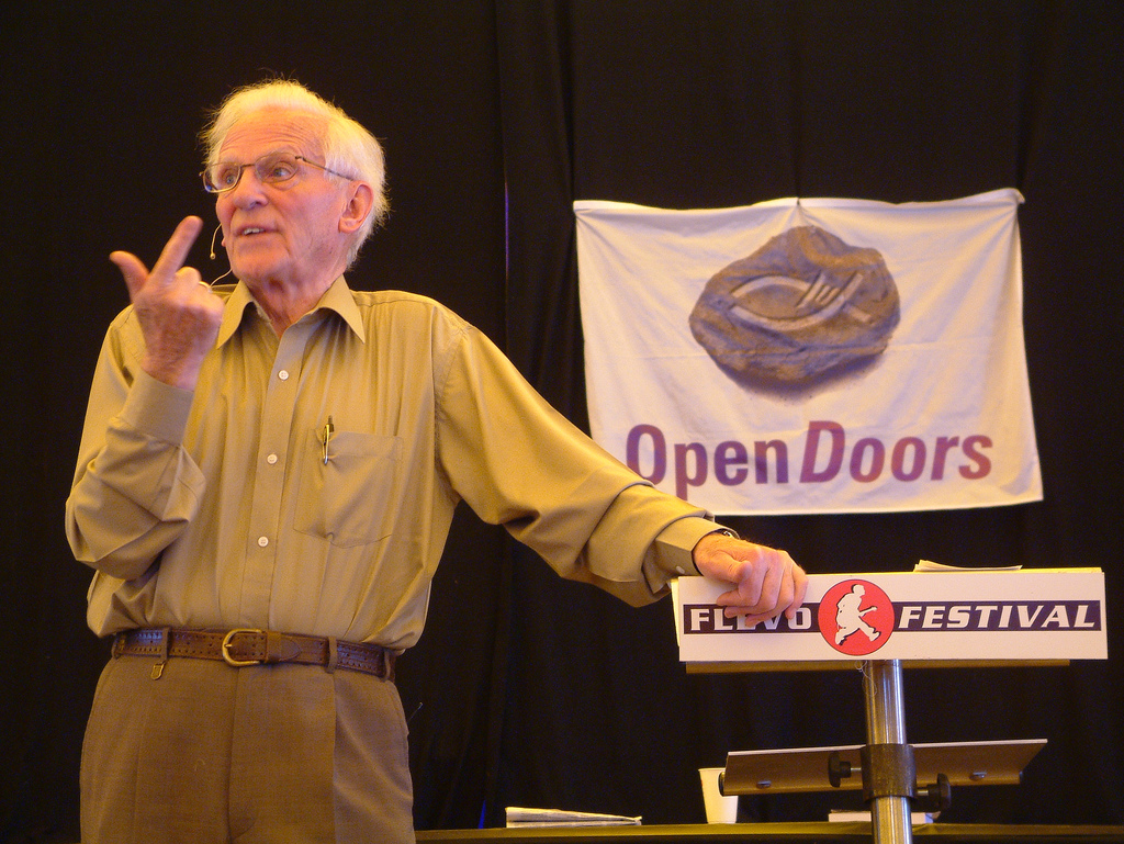 Pioneer in Bible Distribution Turns 90 - Andrew van der Bijl is the founder of Open Doors International