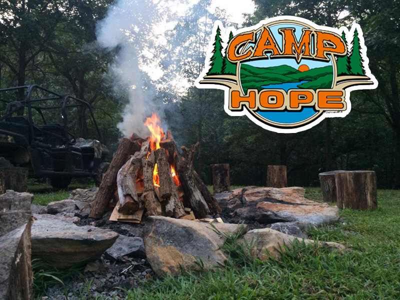 Camp Hope of East Tennessee is a totally free Christian Camp for kids and youth.