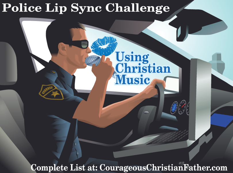 Police Lip Sync Challenge using Christian Music