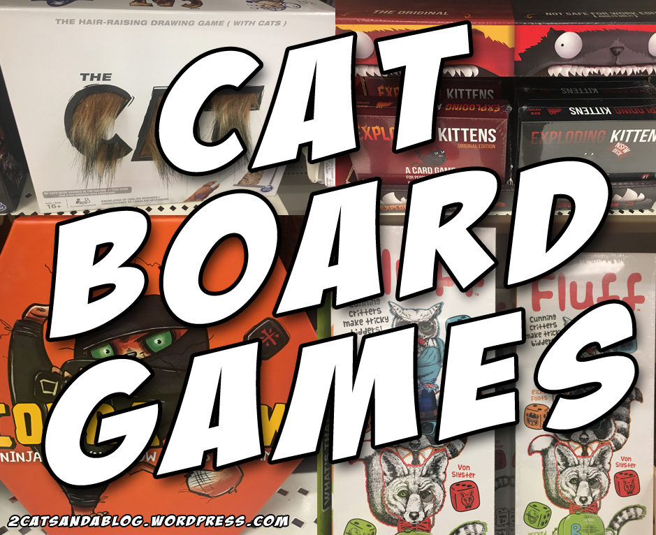 Cat Board Games #CatBoardGames