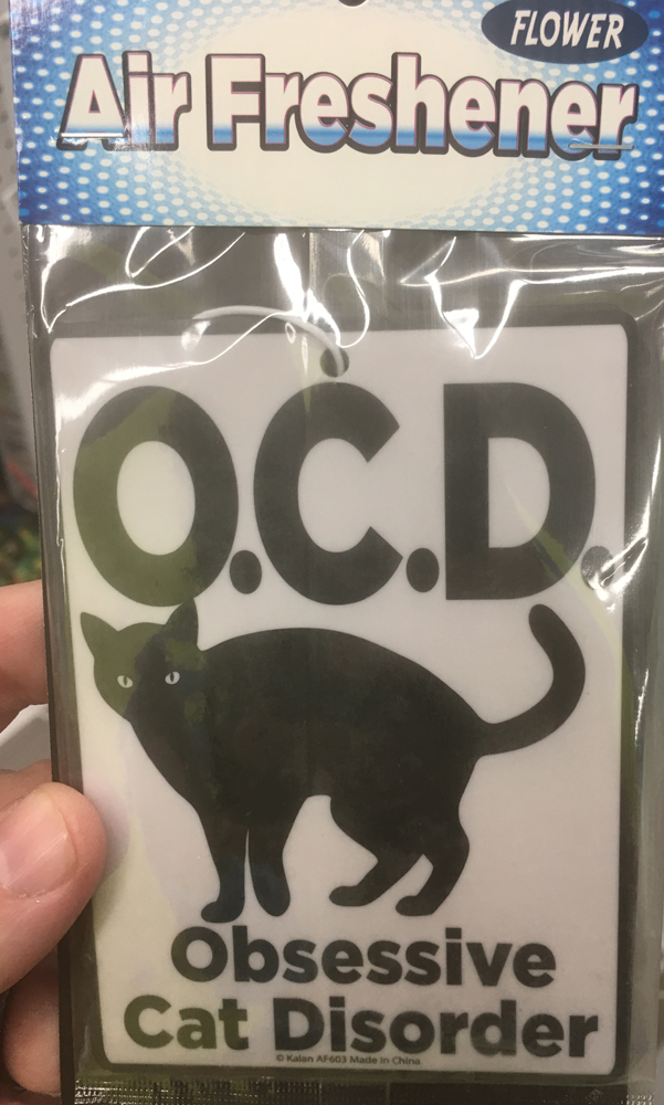 OCD A Cat Acronym - This is a cat acronym for the OCD. (Cat themed acronym that is) Obsessive Cat Disorder