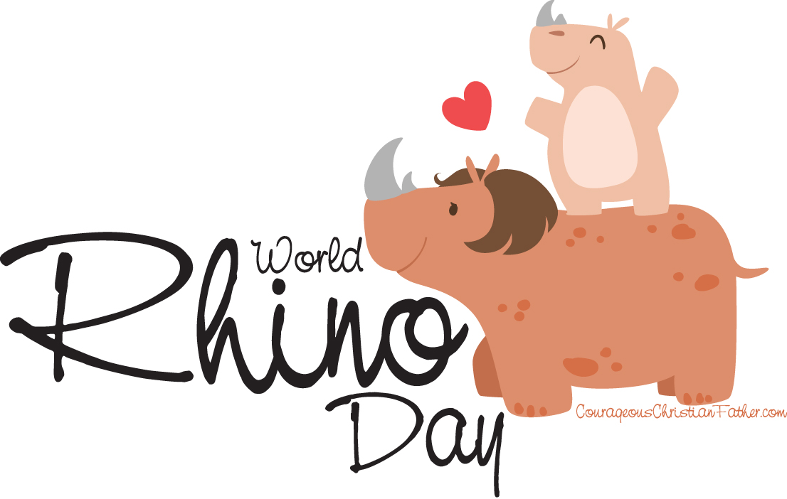 World Rhino Day - Day set aside for the rhinoceros. #WorldRhinoDay
