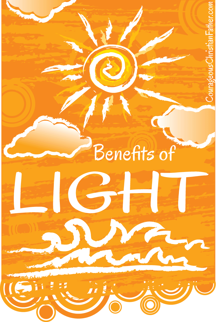 Benefits of Light - This weeks Friday Night Lights shares what the benefit of light is. The Bible tells us we are the Light of the World. Matthew 5:14-16