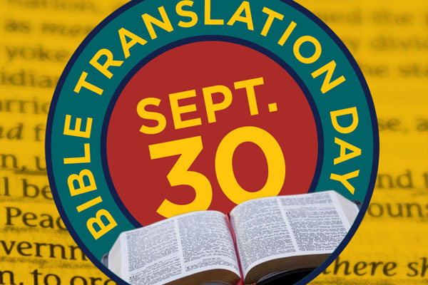 Bible Translation Day - #WhyBible wants to help make conversations about the Bible and the need for translations in other languages. Plus how it has changed lives too.